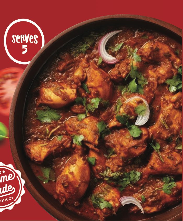 Naadan chicken curry, made from the Fabulous Foodz mix