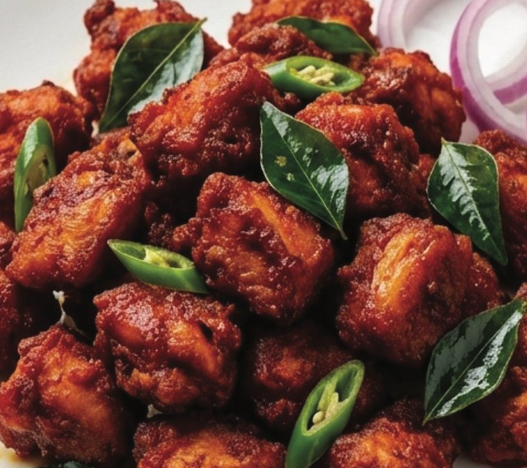 Chicken 65 — the dish, home-cooked