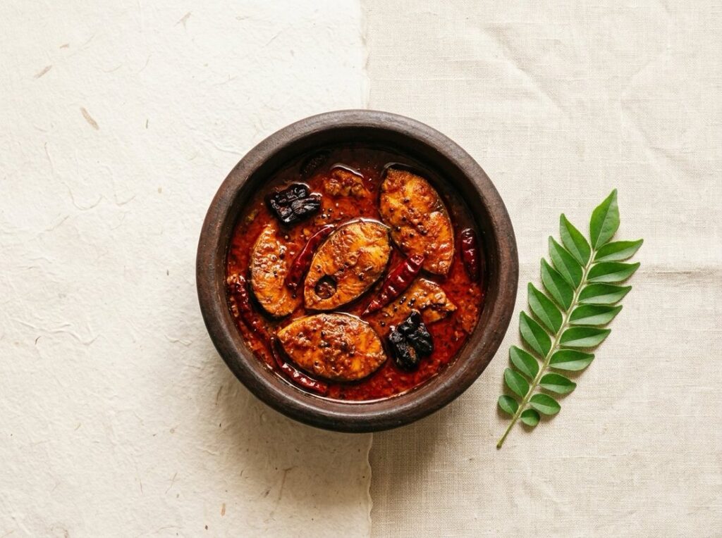 Mulakitta Meen Curry — the dish, home-cooked